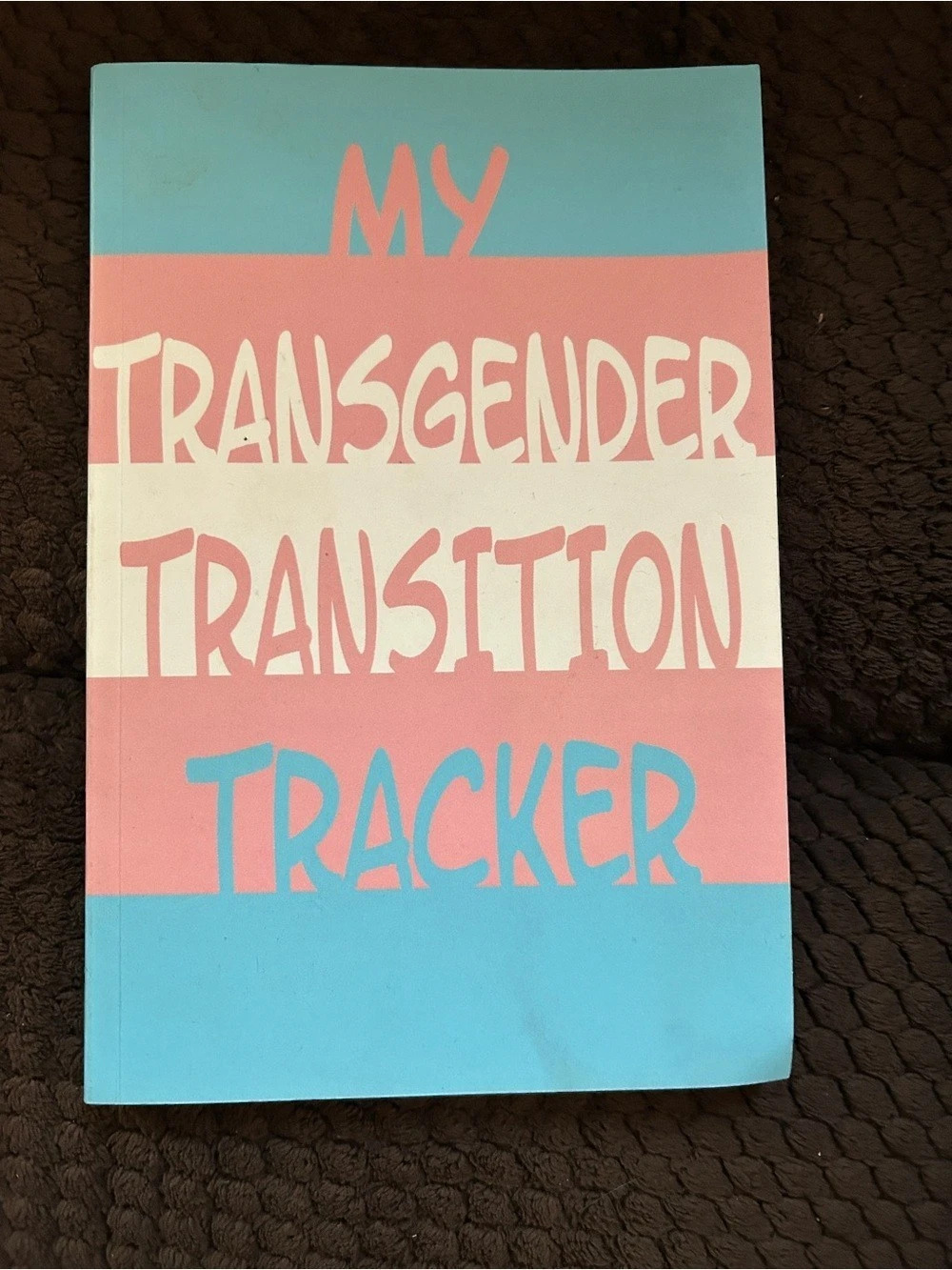 Transition Tracker Book My Transgender Transition Tracker Planner New